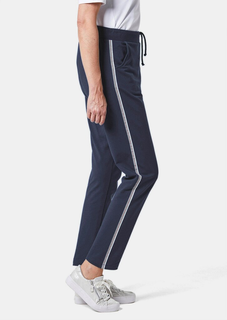 Bequeme Freizeithose mit Schlupfbund und Taschen