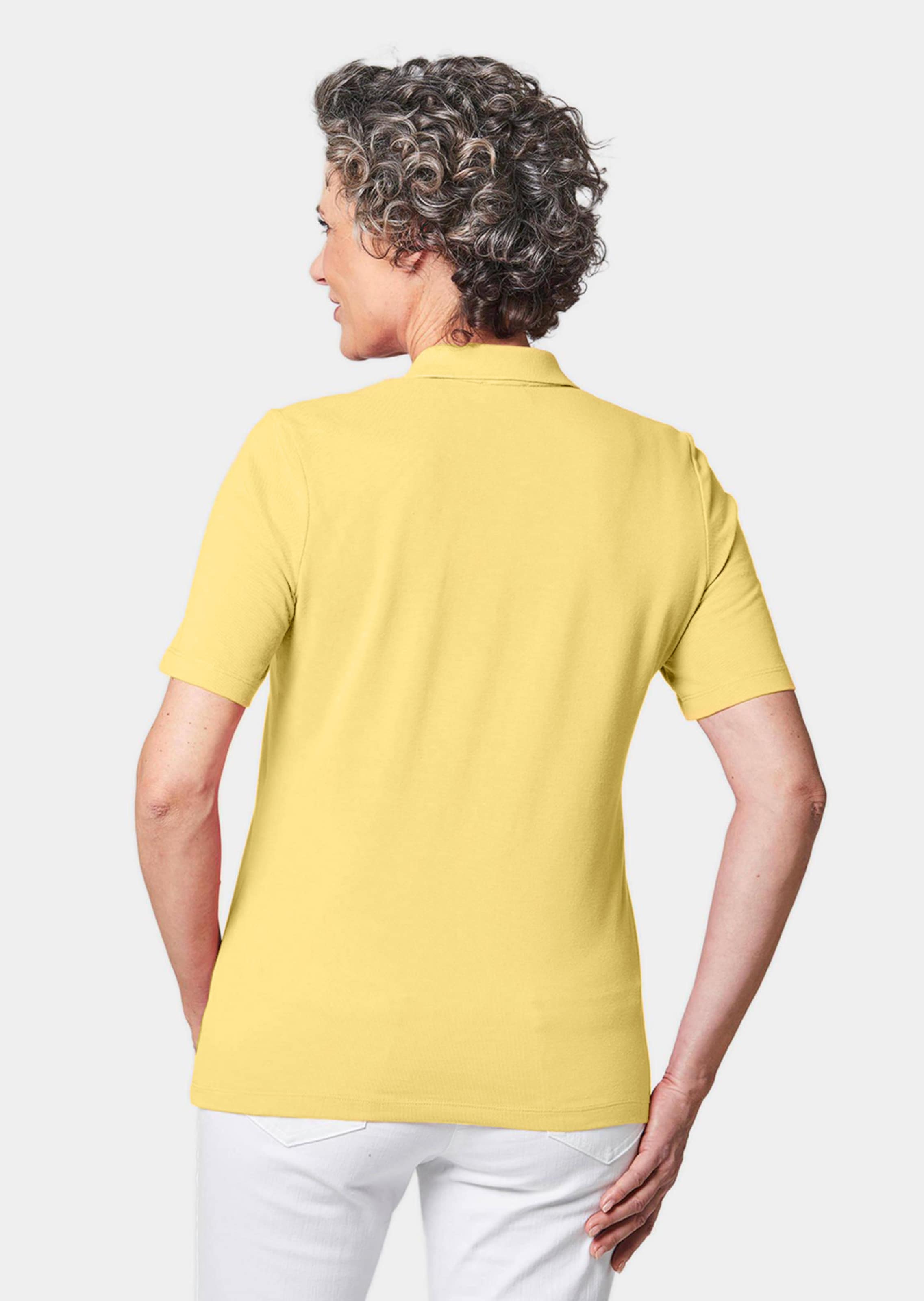 Polo piqué haut de gamme - jaune - Gr. 23 de Goldner Fashion