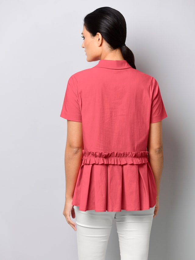 Bluse mit Rüschenband 2