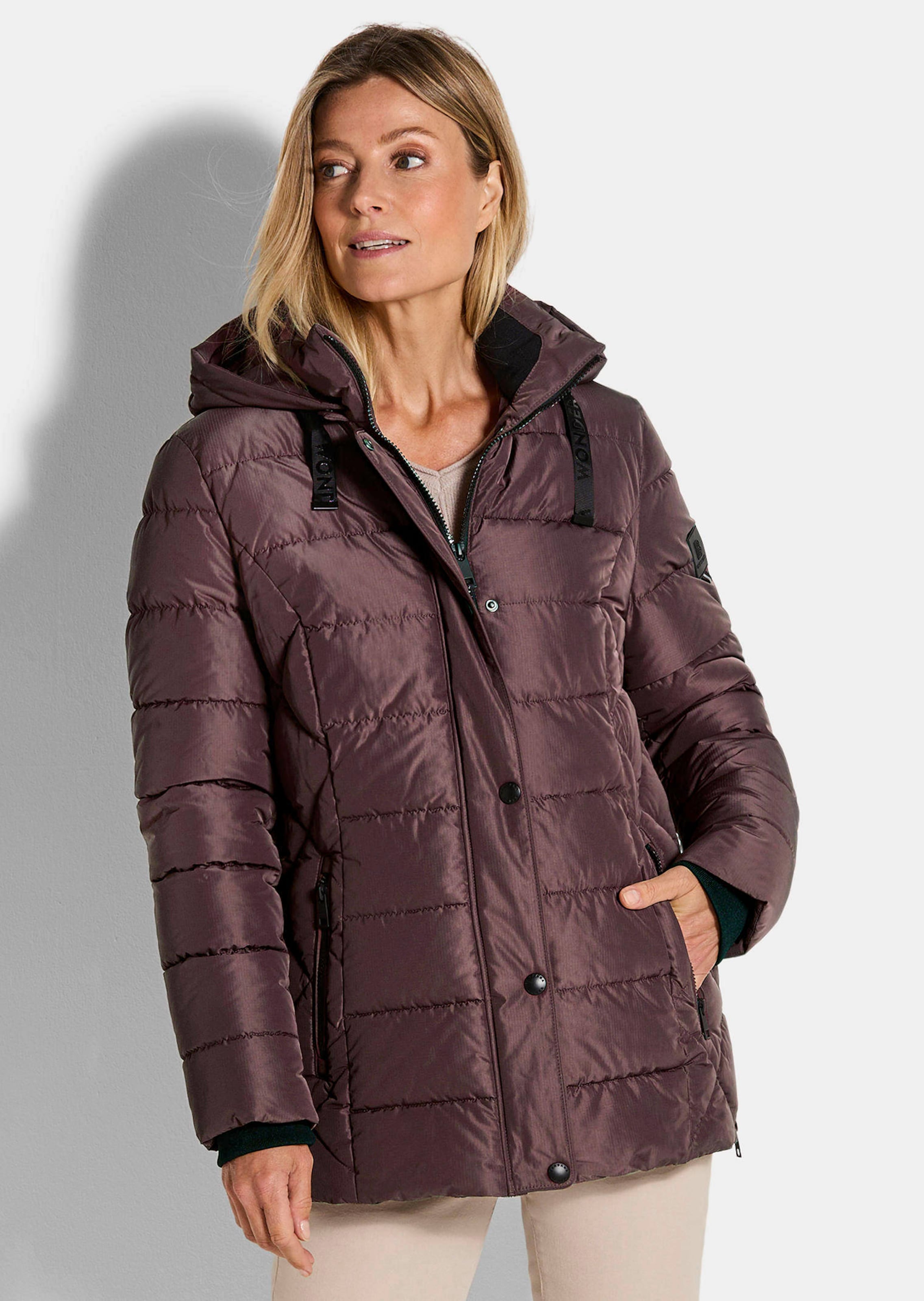 Veste matelassée avec poches zippées