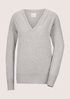 Kaschmirpullover mit V-Ausschnitt thumbnail 6