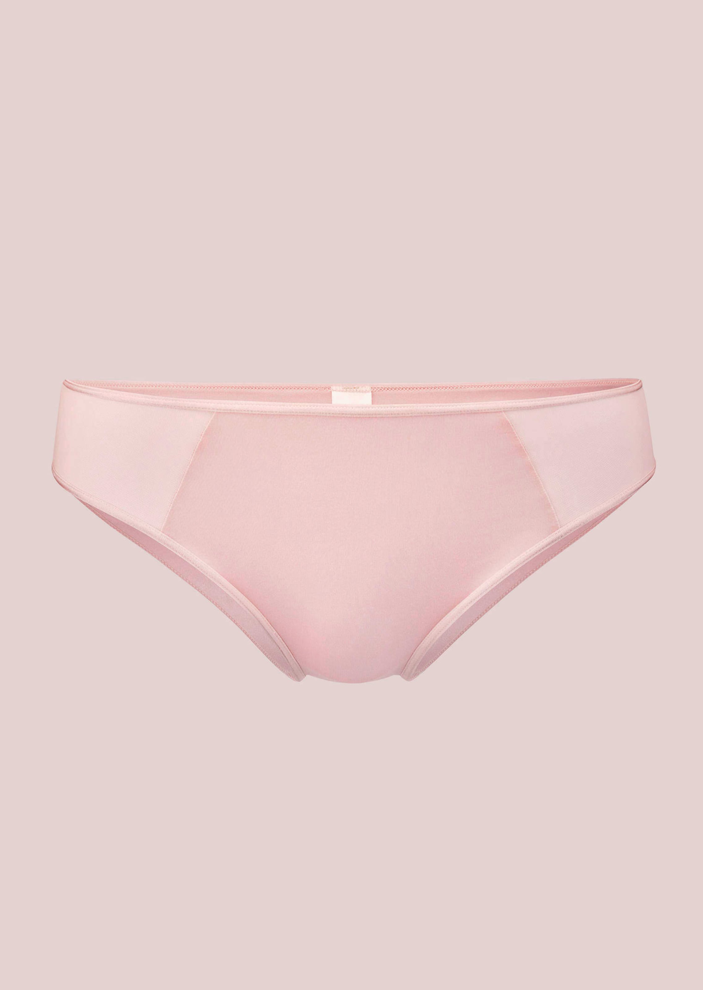 Slip taille basse en microfibre brillant