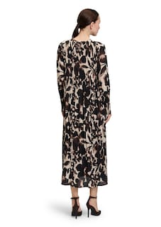 Robe plissée avec imprimé floral séduisant thumbnail 2