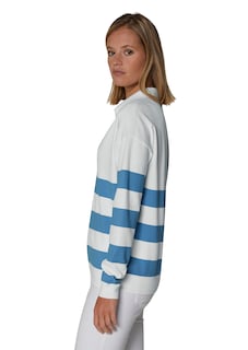 Polopullover in coolem Streifen-Look thumbnail 4