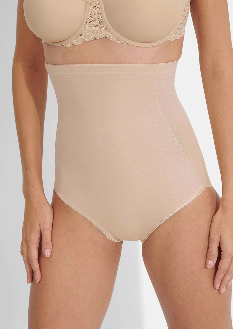 Taillenhohe, formende Miederhose