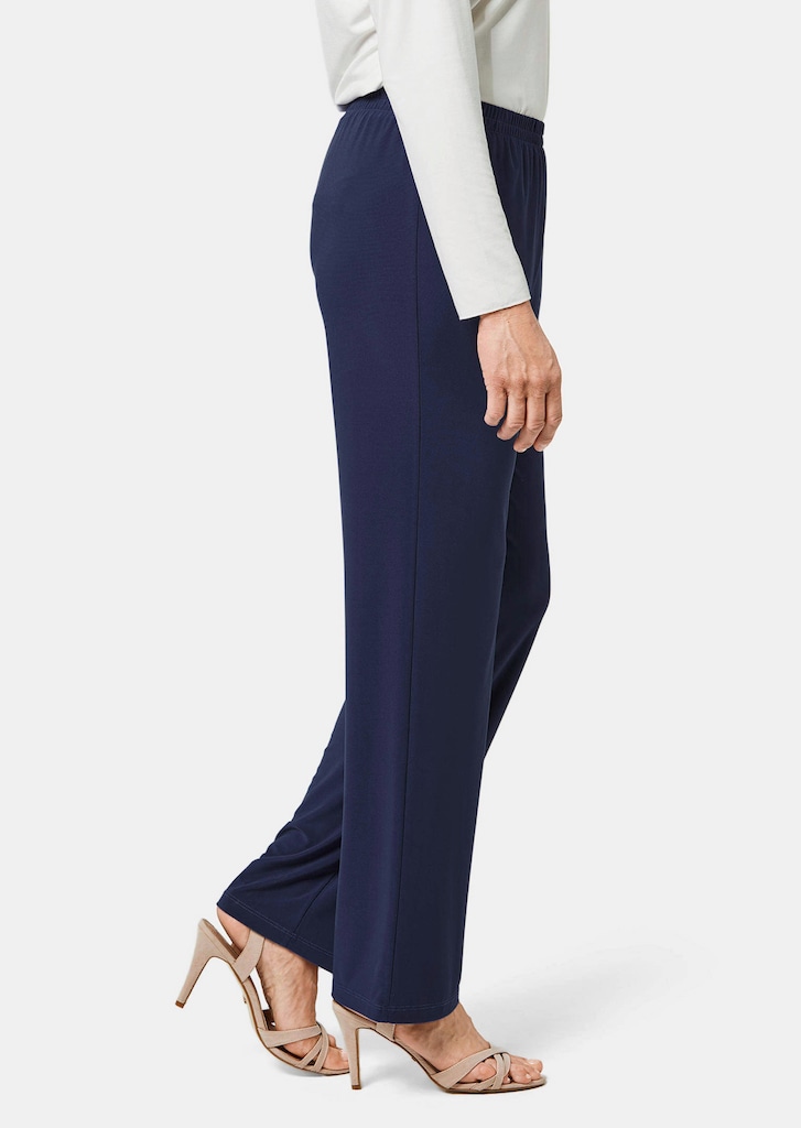 Bequeme Slinky-Hose mit Schlupfbund