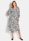 Robe en viscose avec encolure en V thumbnail 1