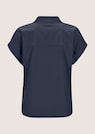 Kurzärmelige Bluse mit Seitenschlitzen thumbnail 7