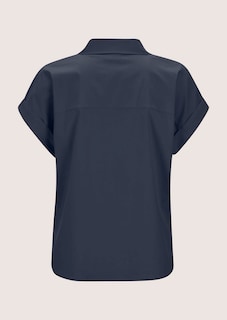 Kurzärmelige Bluse mit Seitenschlitzen thumbnail 7