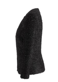 Luxuriöser Bouclé-Blazer mit feinen Glanzgarnen thumbnail 3