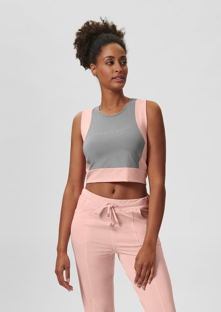 Bustier in Two-tone-Optik