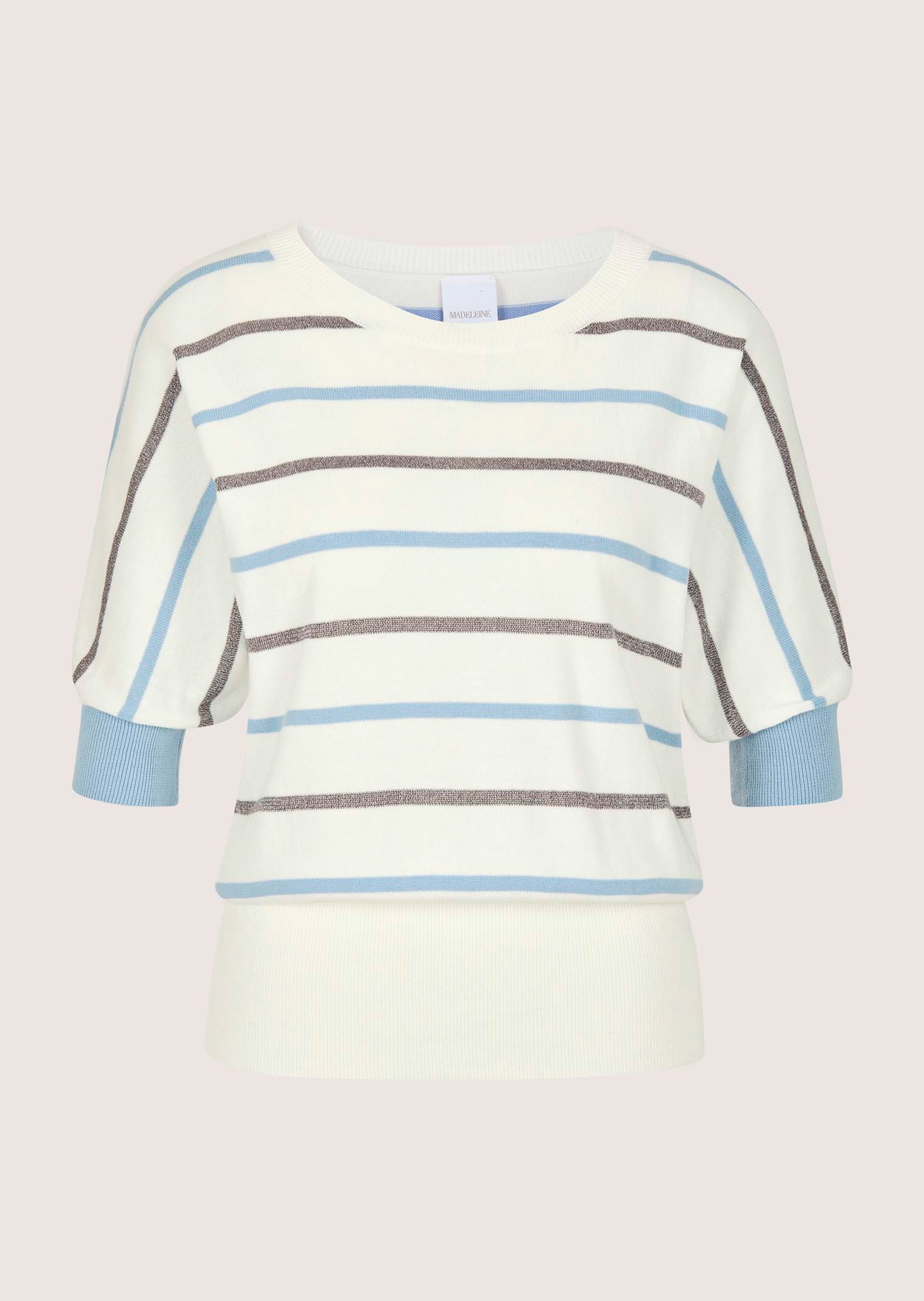 Pull avec fil brillant