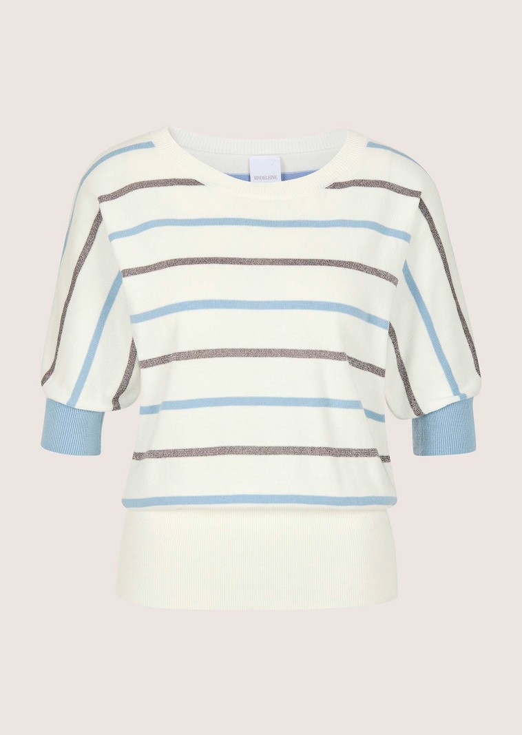 Pull avec fil brillant