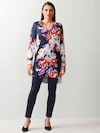 Longbluse mit floralem Print thumbnail 7