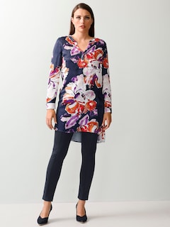 Longbluse mit floralem Print thumbnail 7