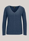 Langarm-Pullover mit V-Ausschnitt thumbnail 6