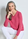 Pullover mit V-Ausschnitt aus COTTAMIRA thumbnail 7