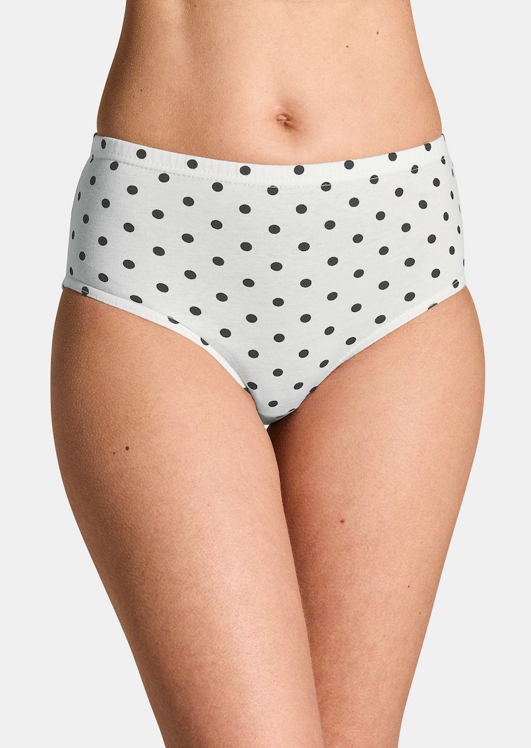 Baumwoll-Taillenslip im Mehrfachpack