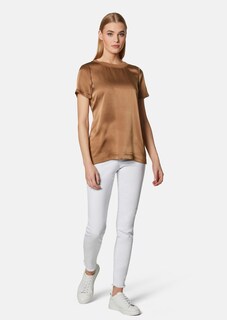 Seidenbluse mit halblangem Ärmel thumbnail 2