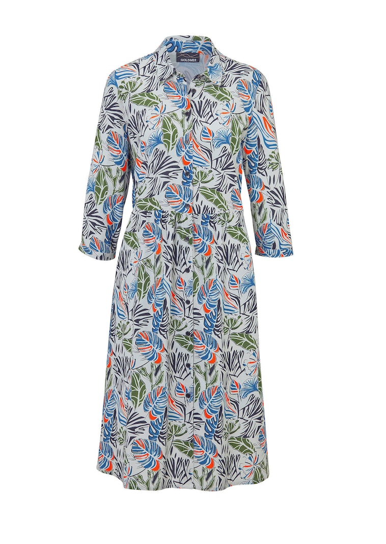 Blusenkleid mit Hemdkragen