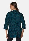 Bluse mit kontraststarkem Print und Fledermausärmeln thumbnail 3