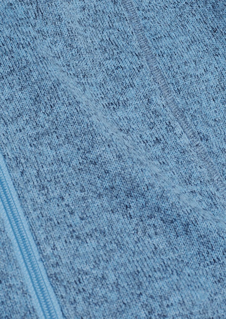 Kuschelweiche Strickfleece-Jacke