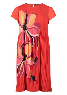 Plisseekleid mit Blütendruck thumbnail 2