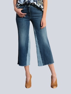 Jeansculotte in angesagt weiter Form thumbnail 6