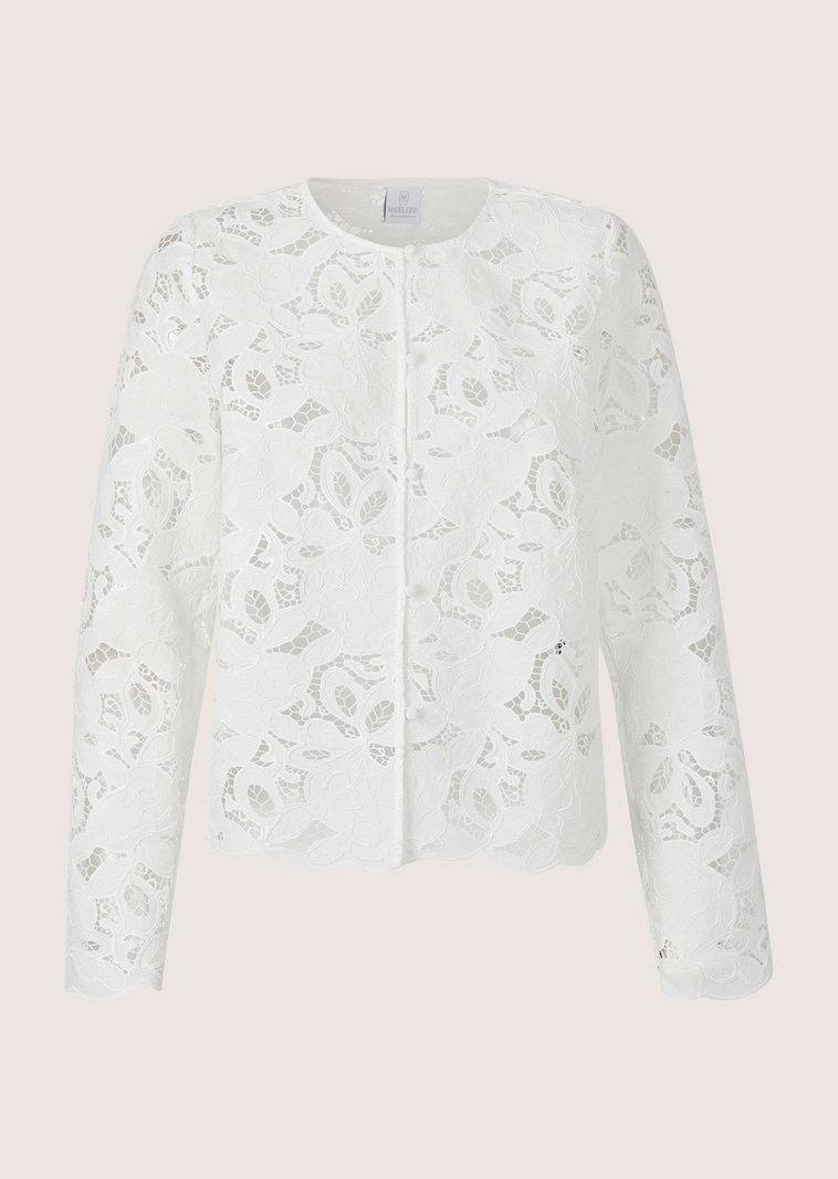 Romantische Bluse aus edler Spitze
