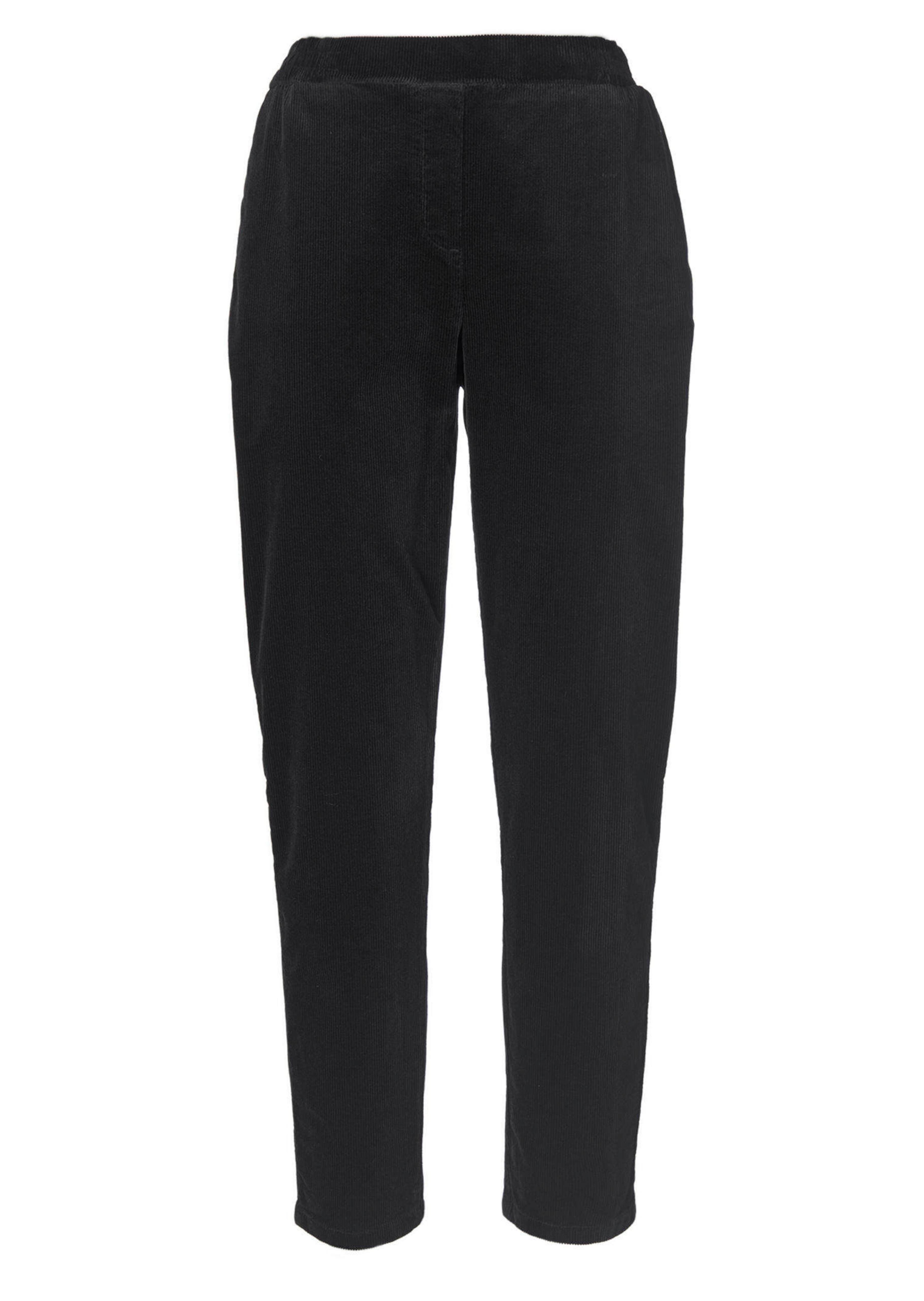 Corduroy broek met elastische tailleband thumbnail 6