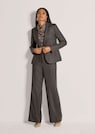 Klassischer Nadelstreifen-Blazer mit Wolle thumbnail 2