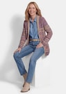Strickjacke mit Schalkragen im Mustermix thumbnail 4