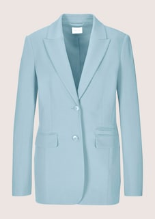 Blazer met reverskraag in een licht verlengd model thumbnail 7