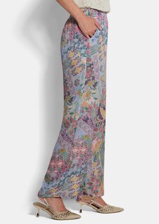 Weite Hose VERA aus Viskose-Satin thumbnail 4