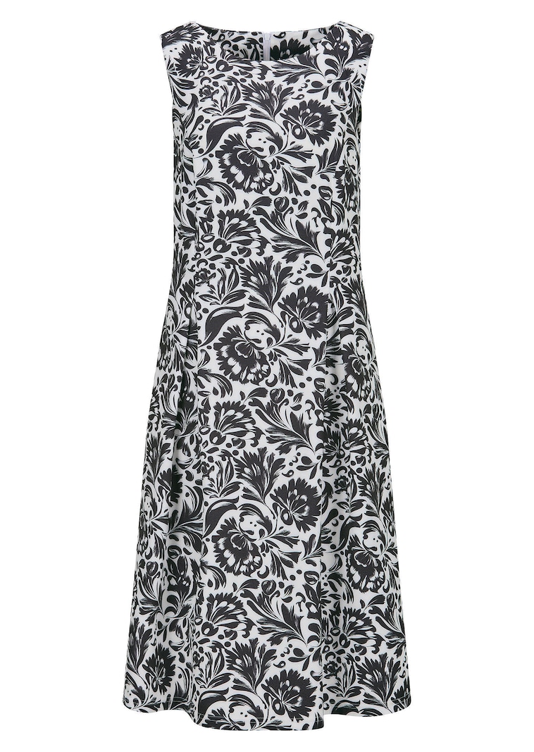 Elegantes Kleid aus Crêpe-Jersey