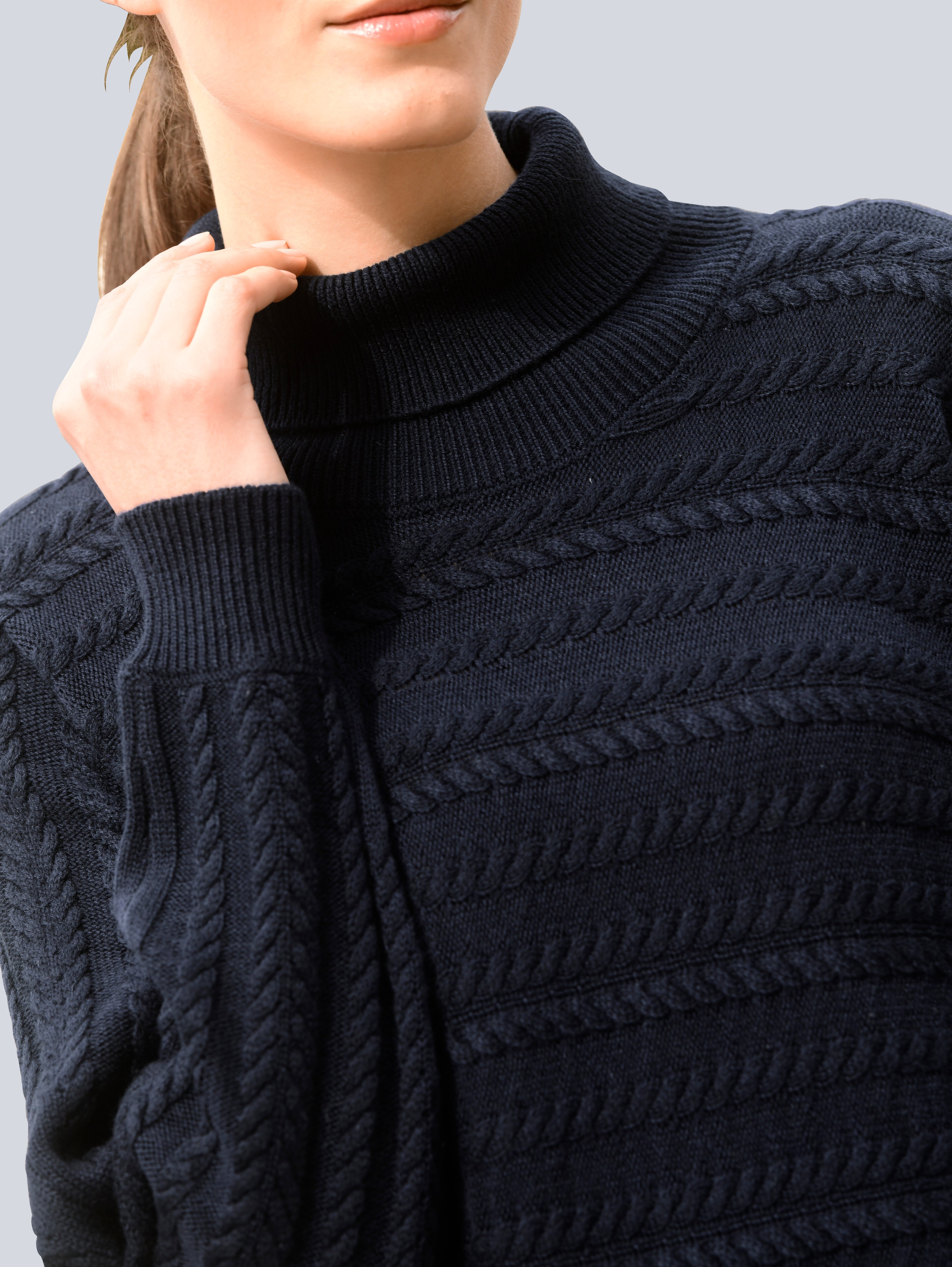 Pullover mit Fledermausärmeln