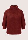 Kurzer Stehkragen-Pullover mit Ballon-Ärmeln thumbnail 6