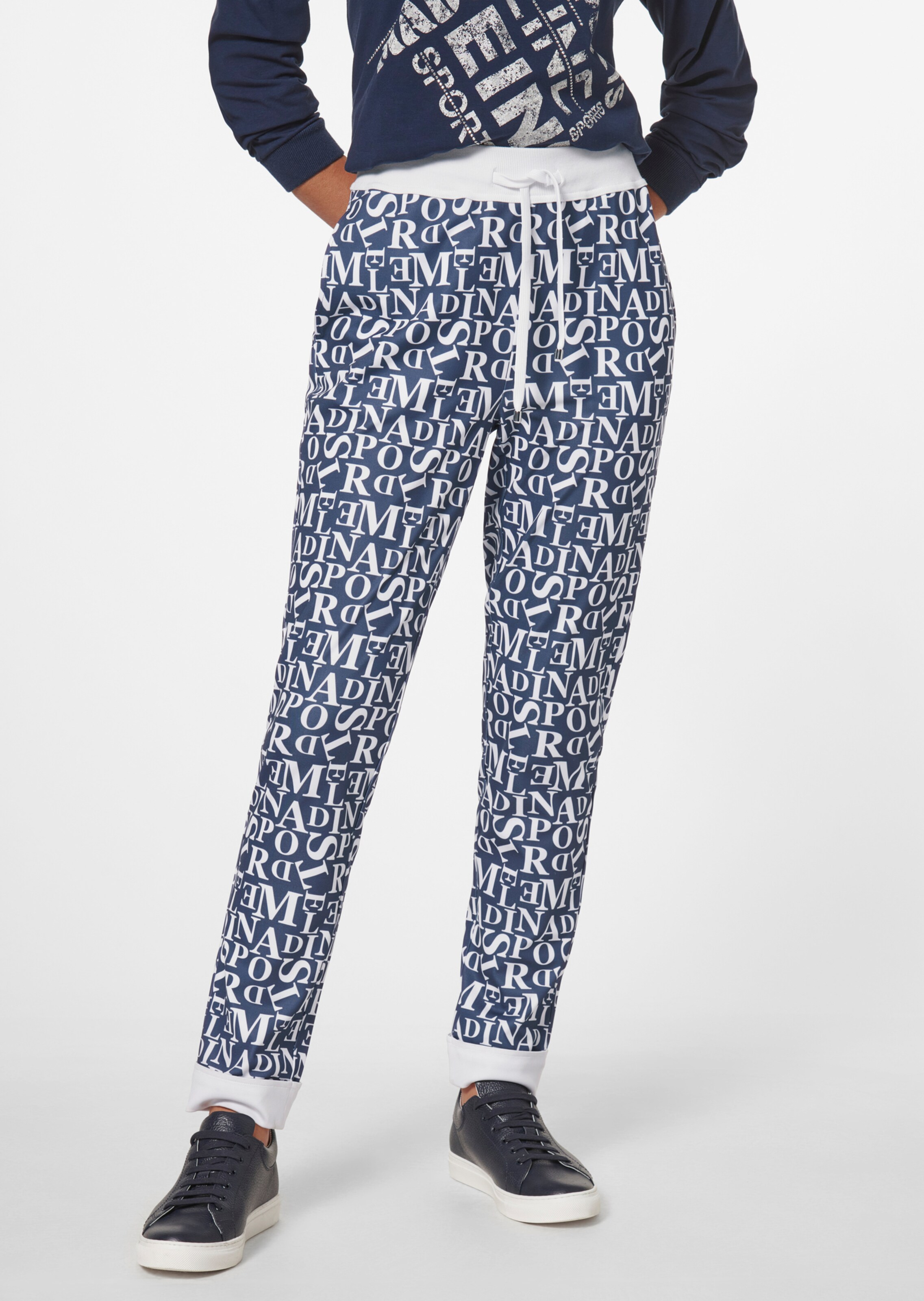 Jogg-Pants mit Letterprint