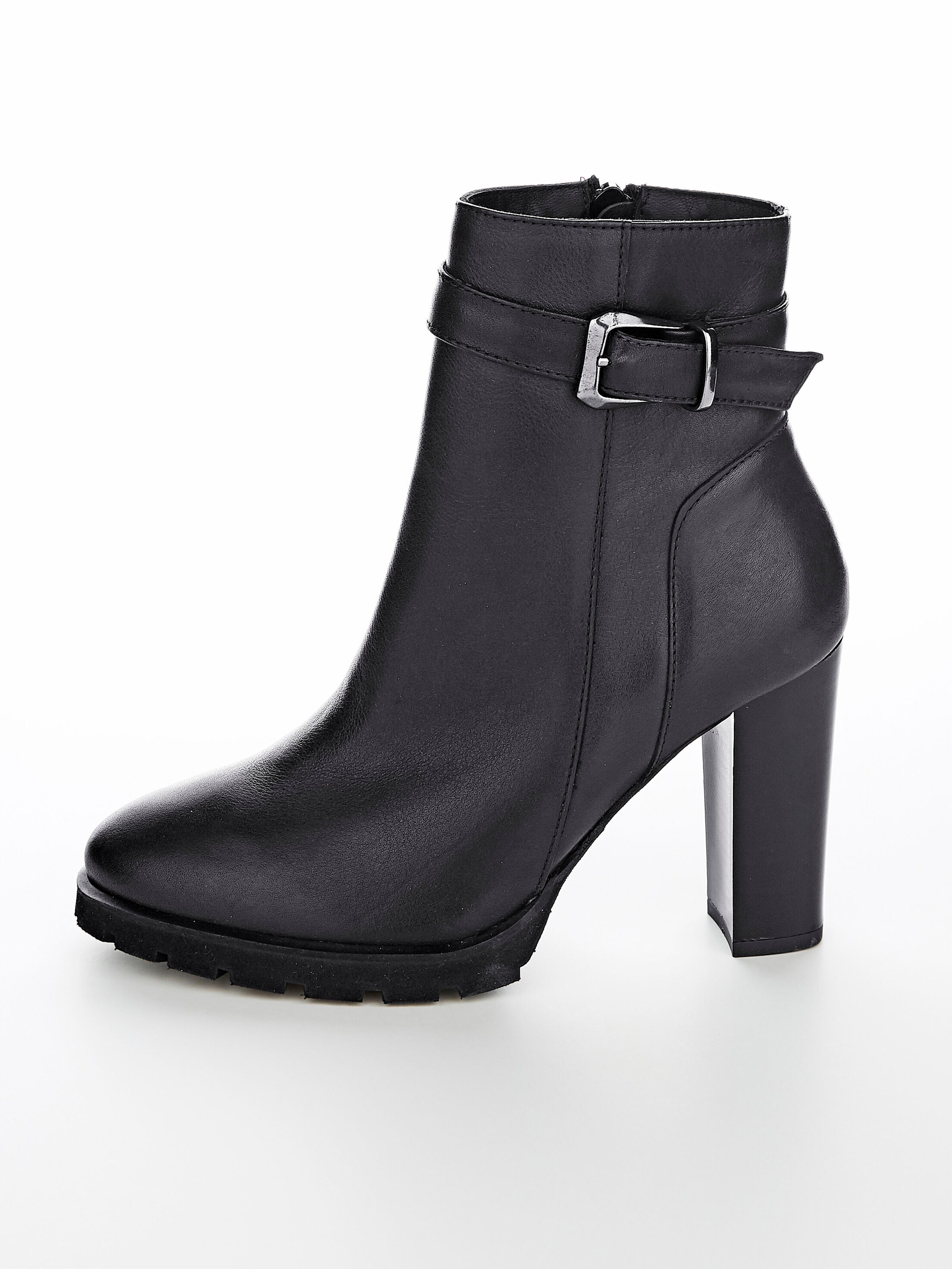 Stiefelette mit dekorativer Schließe 5