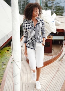 Elégant blazer en maille thumbnail 7