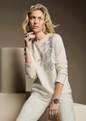 Sweatshirt mit Paillettenstickerei thumbnail 1
