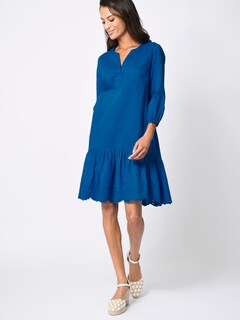Kleid mit Volant aus schöner Lochspitze thumbnail 5