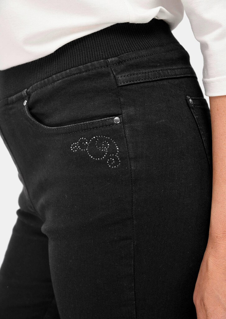 Jeansschlupfhose LOUISA mit Jerseybund