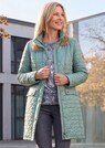 Manteau court matelassée à col droit thumbnail 3