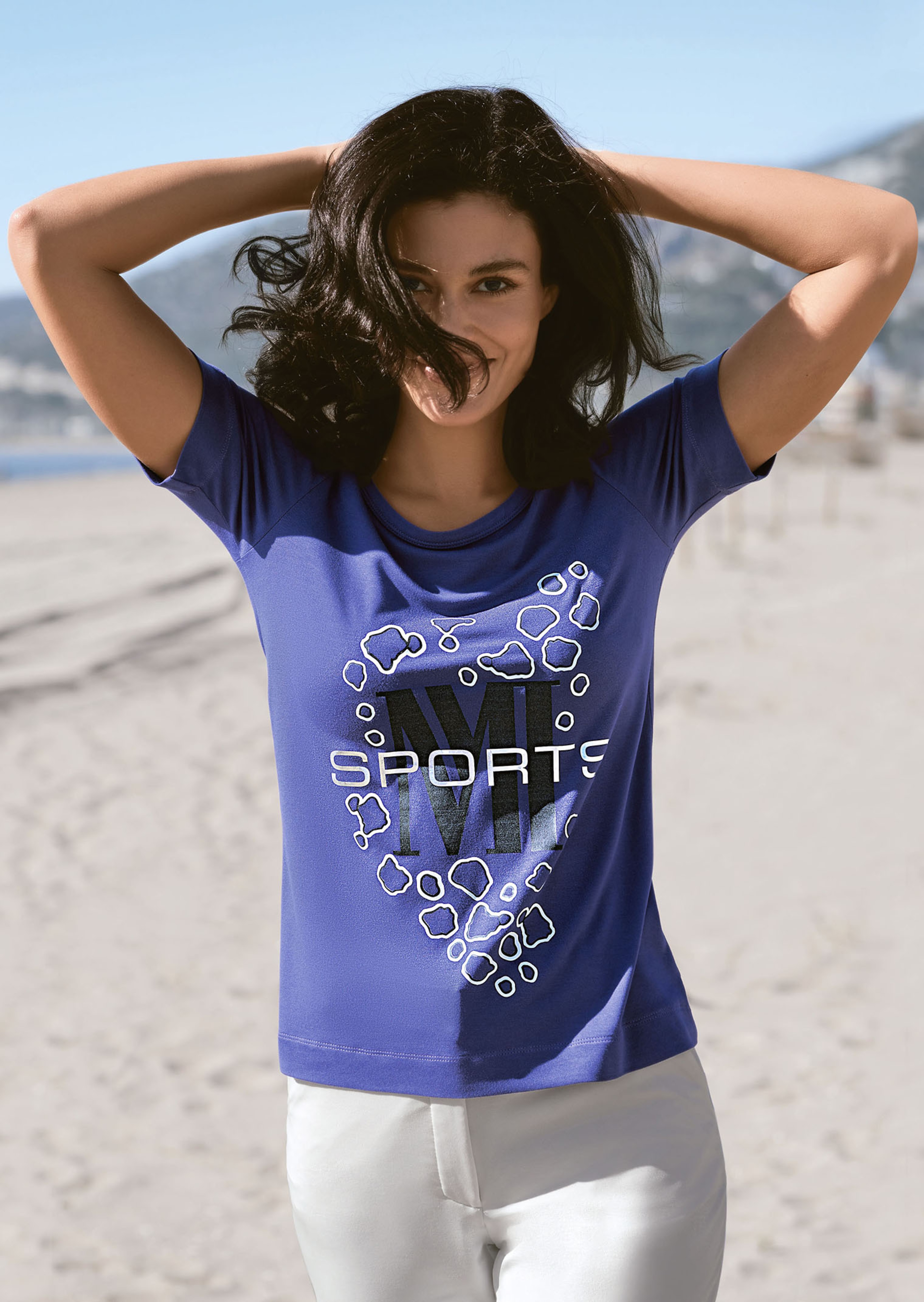 Kurzarm-Shirt mit M SPORTS-Logoprint