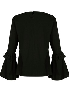 Bluse mit großem Volant thumbnail 7