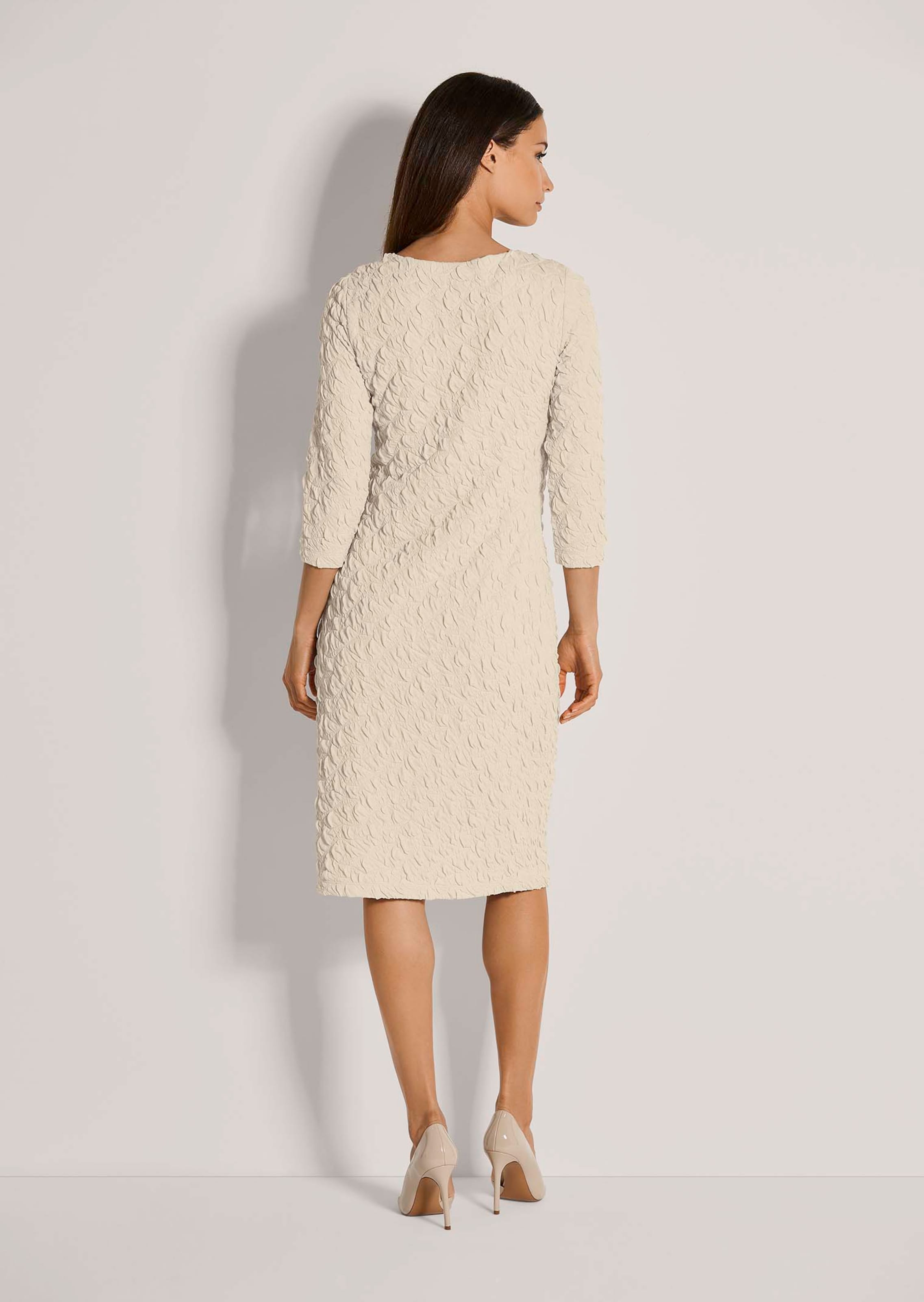 beach bunny summer haus dress Brownhall Long Sleeve Mini Dress | Beige | Womens main image 1
