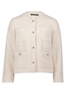 Edle Bouclé-Jacke mit Fransenkante thumbnail 3