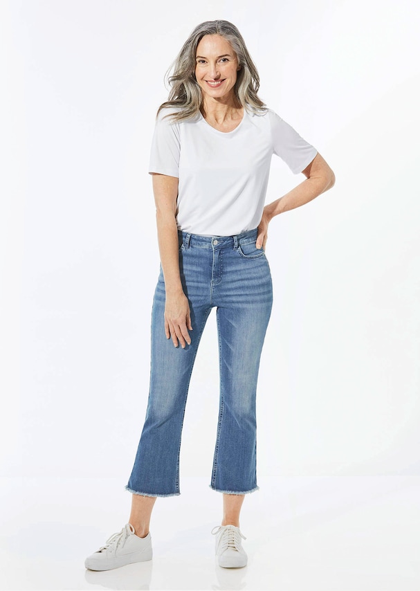 Jeans in 3/4-lengte 1