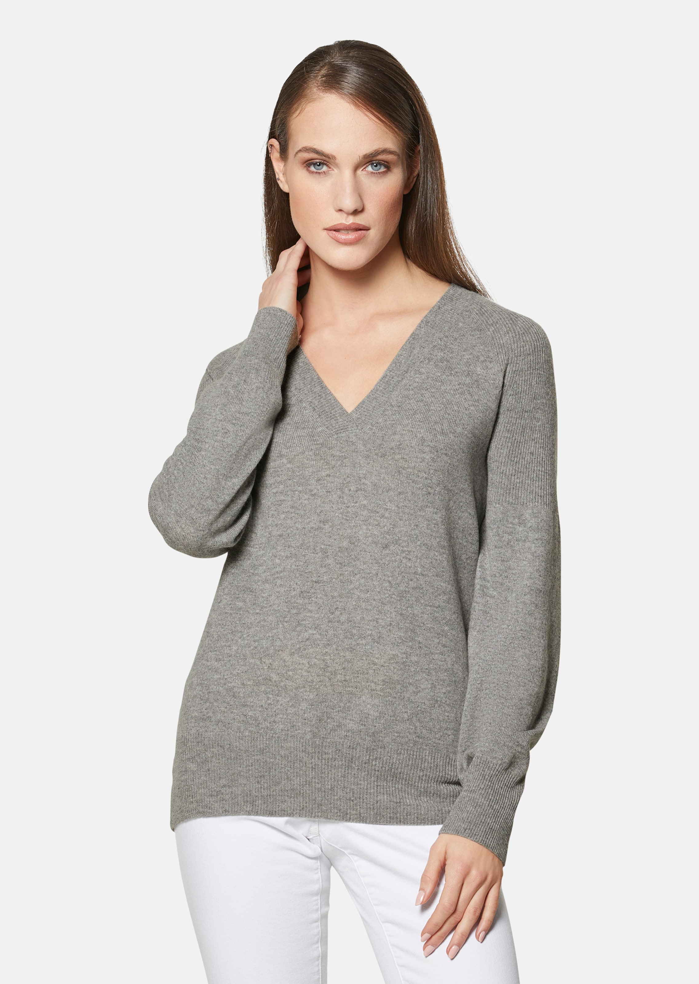 Pull en cachemire encolure V